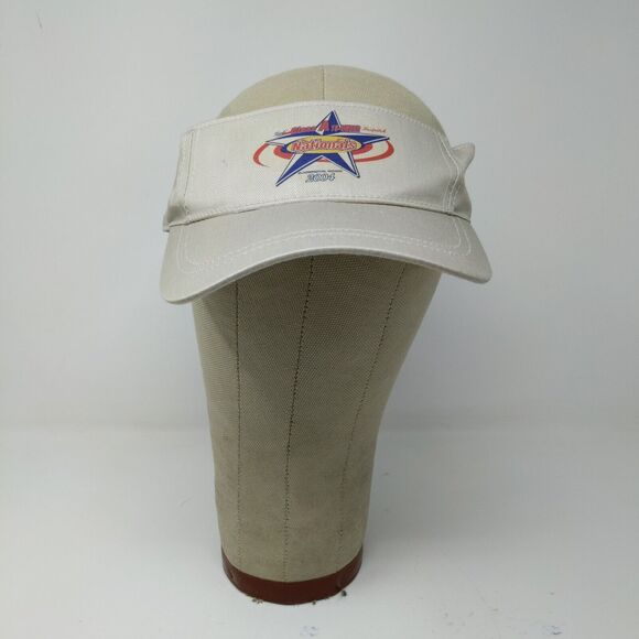 Head To Toe Mens Sun Visor Hat Vintage 2004 Girls Fastpitch Softball Nationals - Picture 2 of 10